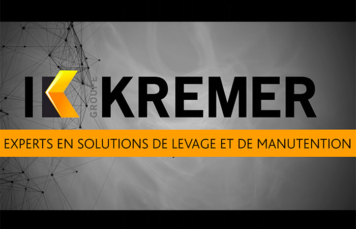 Ecran vidéo de présentation Groupe Kremer
