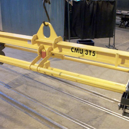 Pince prise de brames