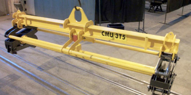 Pince prise de brames